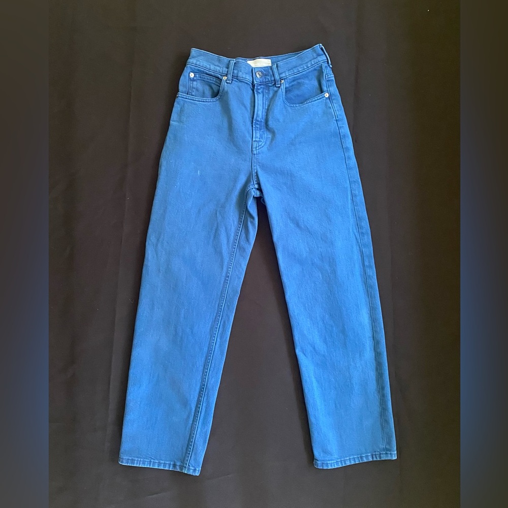 Everlane Way-High Jean in Archroma Deep Lapis